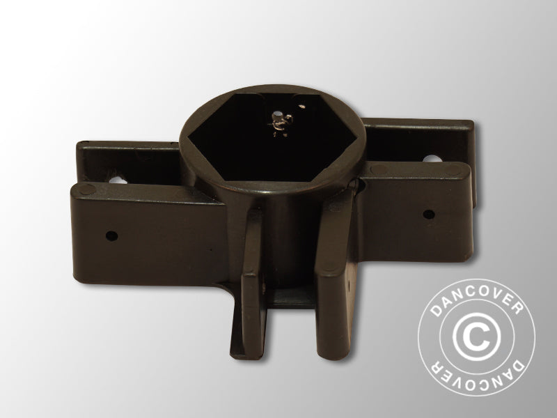 Top fitting for middle leg, Black