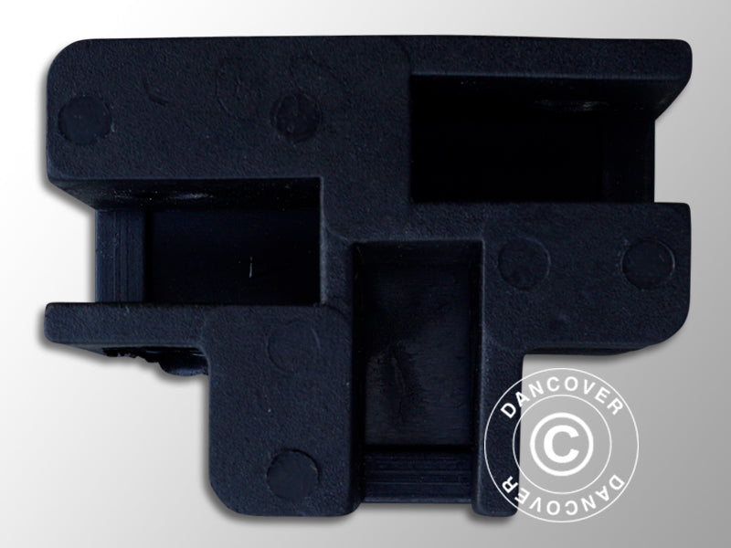 3-way connector for scissor bar