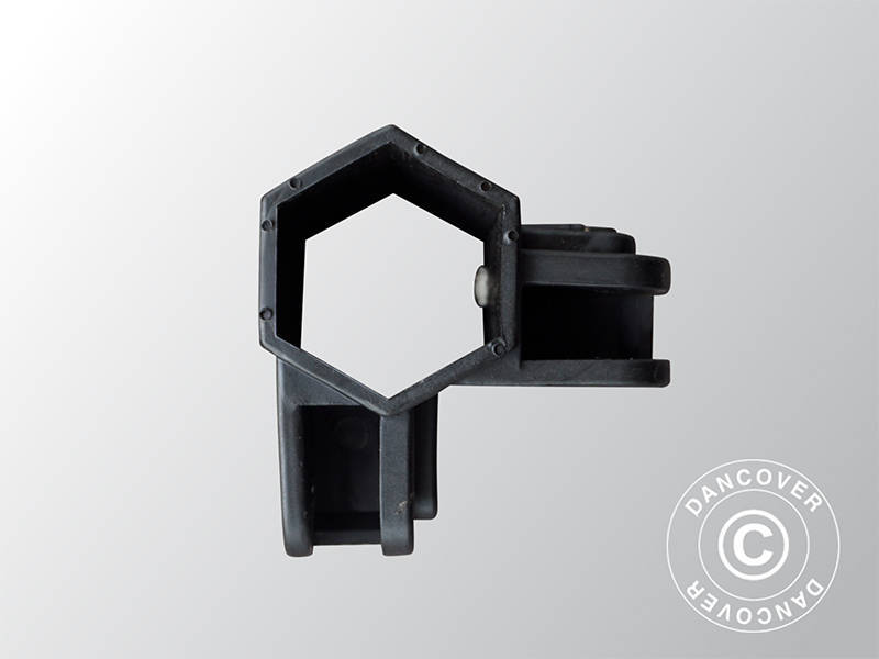 Fitting for corner leg