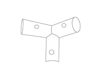 Triple fixation, Ø42mm, 110°