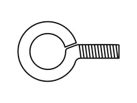 Piton à vis, 30 pcs