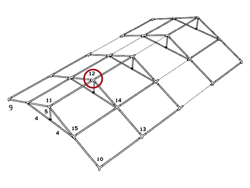 4 polių tvirtinimui, Ø42+Ø54mm 140°