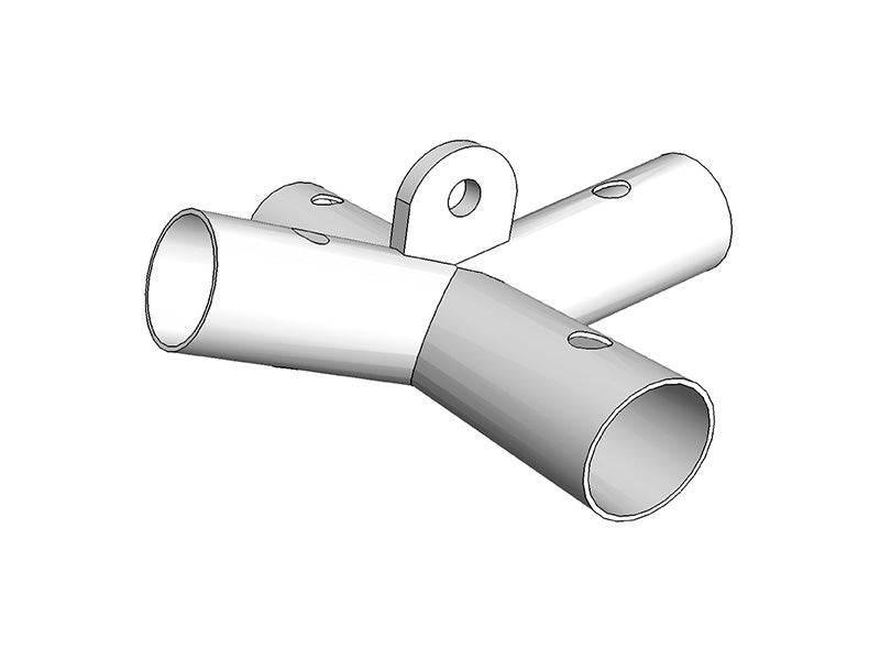 4 polių tvirtinimui, Ø42+Ø54mm 140°