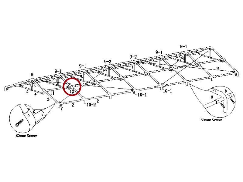 4-virzienu plakans savienojums ar atloku, Ø42+Ø54mm
