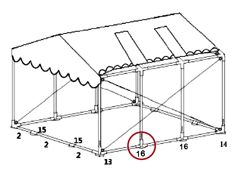 3-ways ground bar connector, Ø42+Ø54 mm