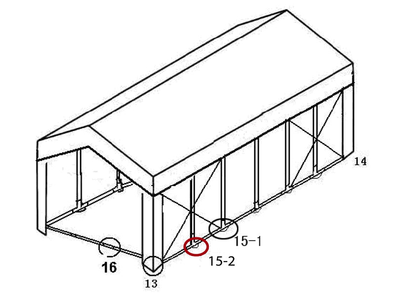 3-ways ground bar connector, Ø42+Ø54 mm