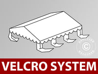 Dachplane für Partyzelt UNICO, PVC/Polyester, 3x6m, weiß