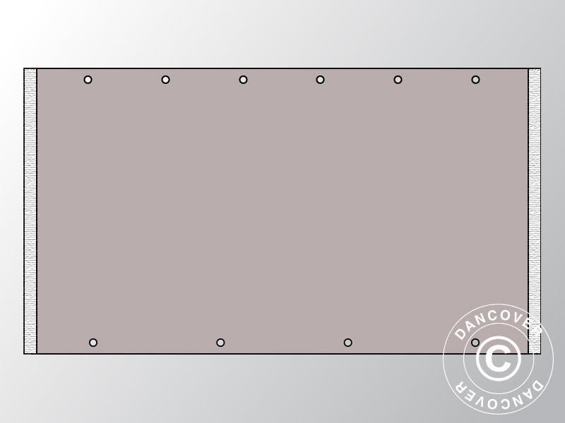 Krajnji zid UNICO 3m (3x3m), Pijesak