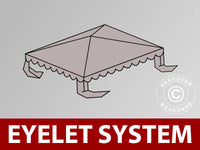 Roof cover for Marquee UNICO, PVC/Polyester, 3x3 m, Sand