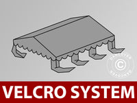 Roof cover for Marquee UNICO, PVC/Polyester, 4x6 m, Dark Grey