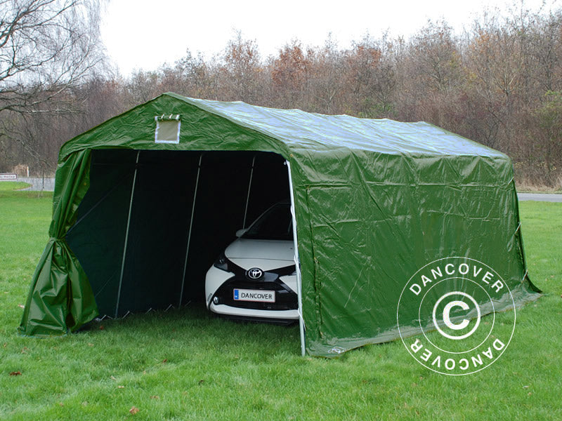 Portable Garage PRO 3.3x6x2.4 m PVC, Green