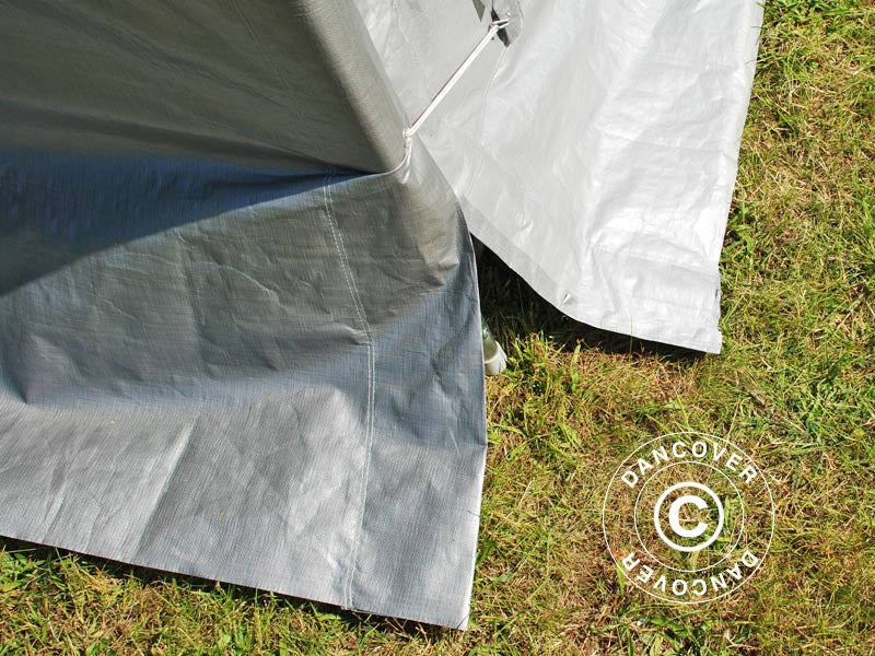 Portable Garage PRO 3.6x4.8x2.68 m, PE, Grey