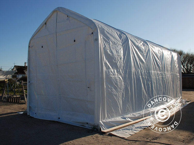 Storage shelter multiGarage 4x12x4.5x5.5 m, White
