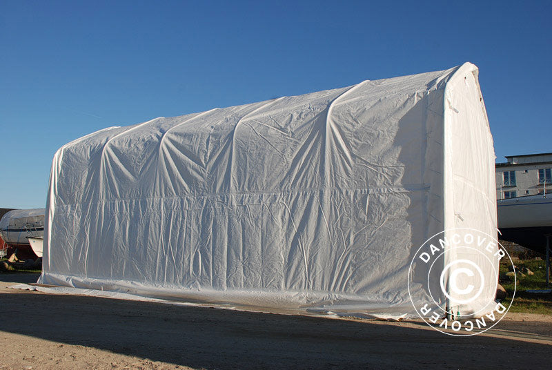 Storage shelter multiGarage 4x12x4.5x5.5 m, White