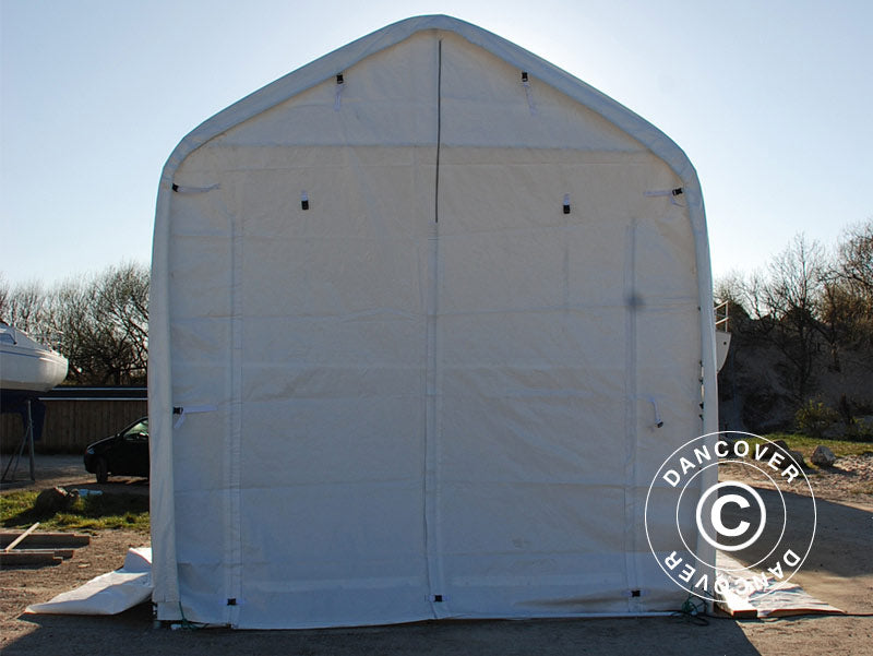 Storage shelter multiGarage 4x12x4.5x5.5 m, White