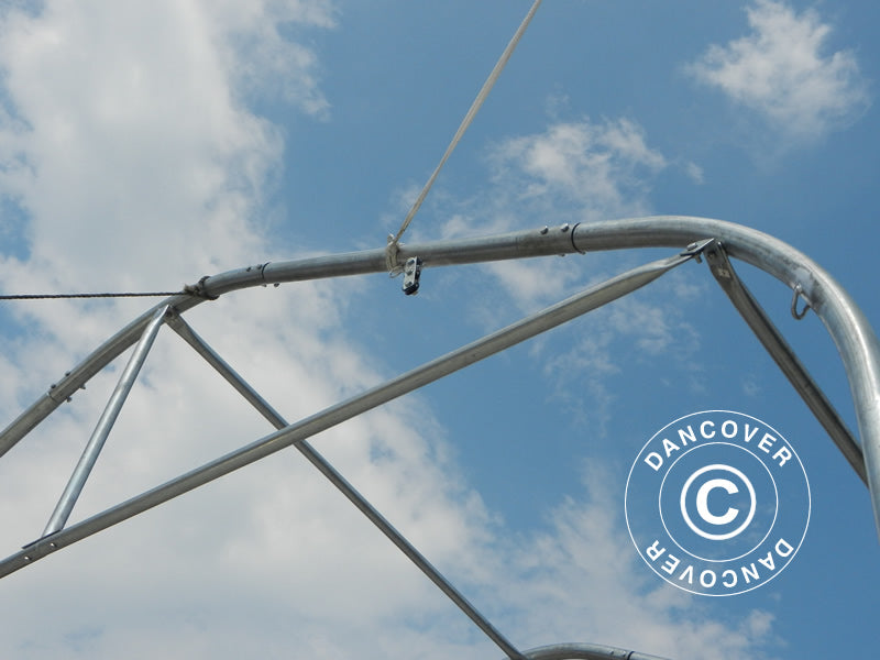 Zelthalle multiGarage 4x12x4,5x5,5m, Weiß