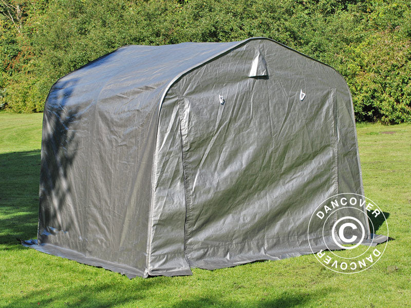 Lagerzelt PRO 2,4x2,4x2m PE, Grau