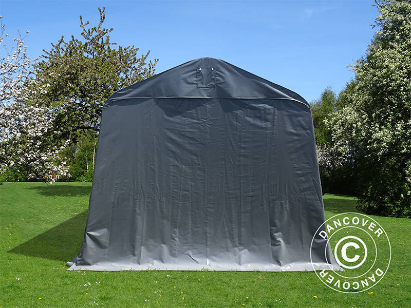 Portable Garage PRO 3.77x9.7x3.18 m PVC, Grey