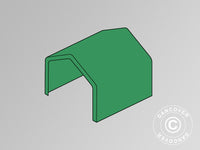 Toile de toit pour Tente de Stockage PRO 6x6m PVC, vert