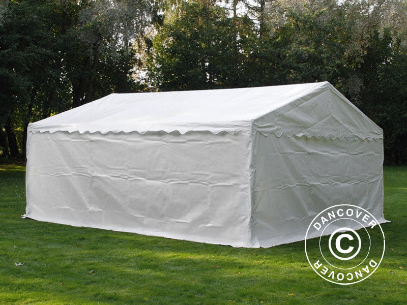 Tenda Magazzino Basic 2-in-1, 5x6m PE 700, Bianco
