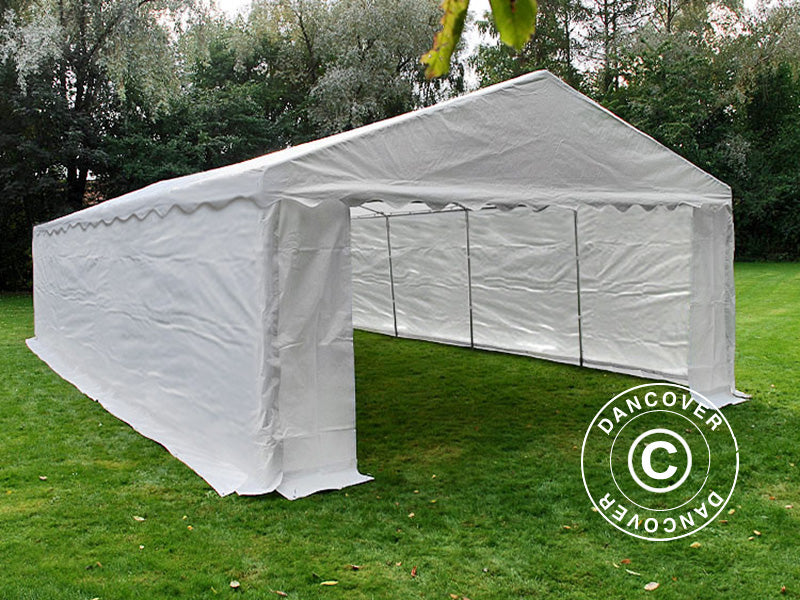 Tenda Magazzino Basic 2-in-1, 6x12m PE 700, Bianco