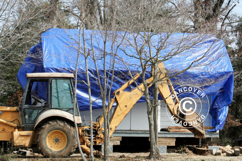 Lona 4x6m, PE 250g/m², Azul