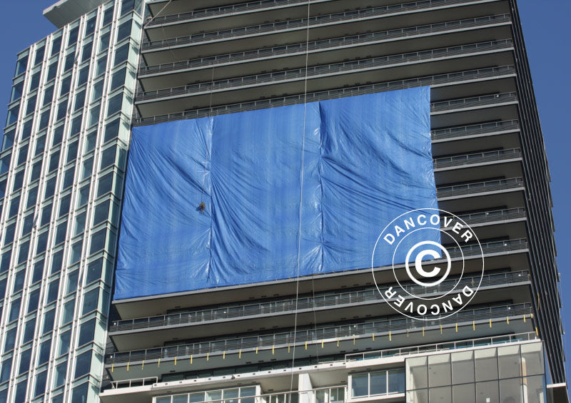Tarpaulin 6x10 m, PE 250 g/m², Blue