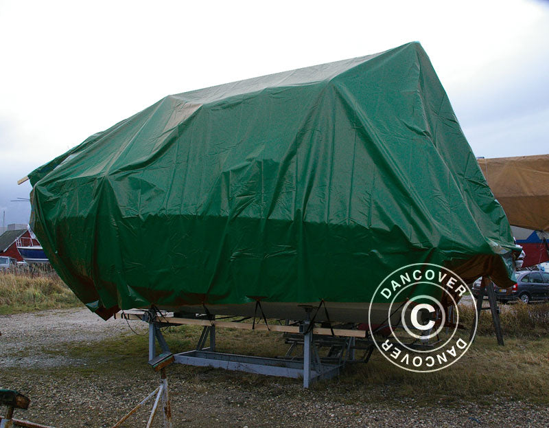 Plane 8x10m PVC 500g/m² Grün – Jetzt kaufen bei Dancover