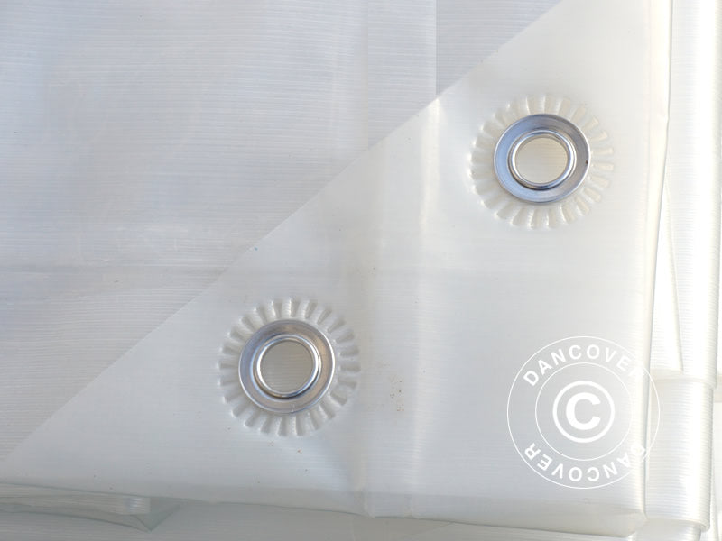 Afdekzeil 8x12m, PE 250g/m², Lichtdoorlatende