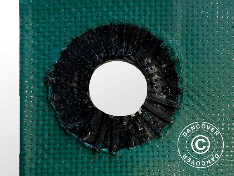 Lona 3,5x6m, TPO, 350 g/m², Verde