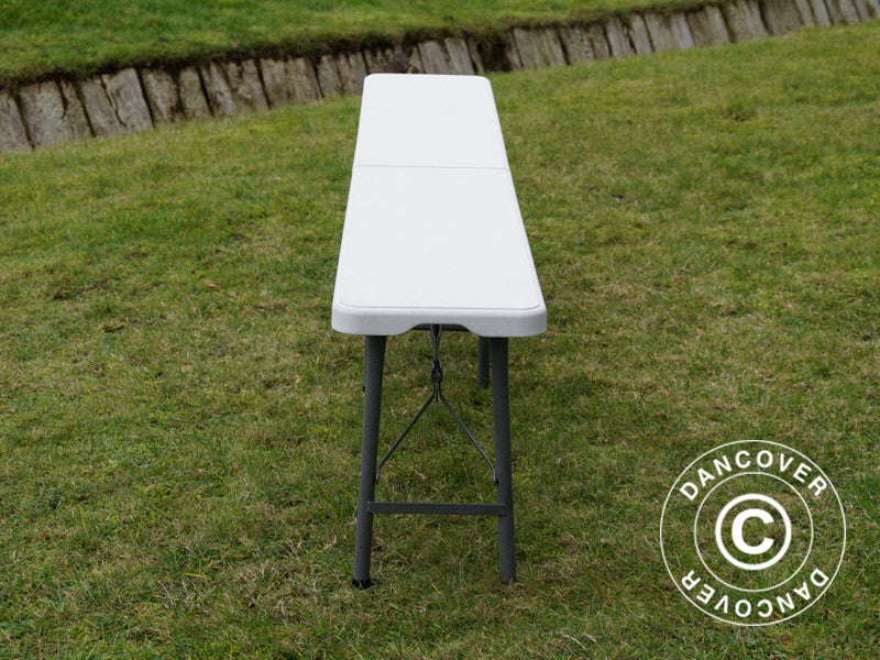 Folding Bench 183x30x43 cm, Light grey (25 pcs.)