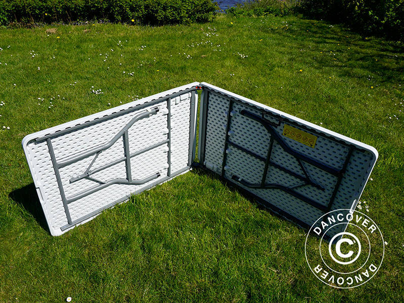 Sklopivi Stol 240x76x74cm, Svijetlo Siva (25 kom)