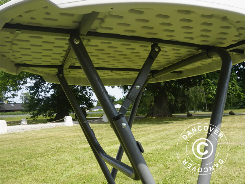 Runder Bartisch PRO Ø80cm, Hellgrau