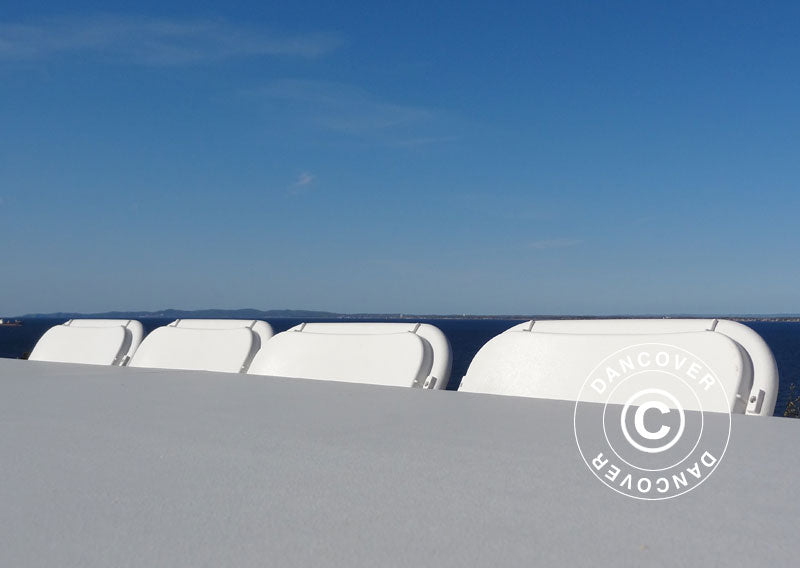 Folding Chair 44x44x80 cm, White, 8 pcs.