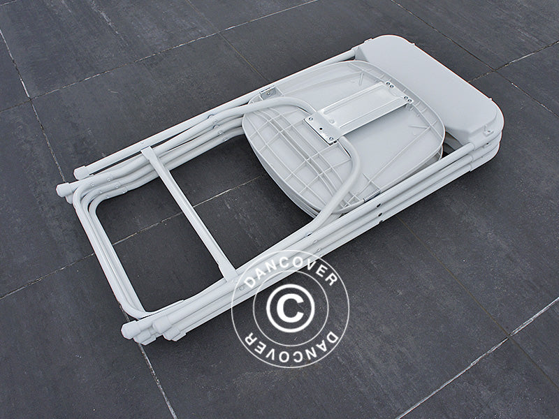 Folding Chair 44x44x80 cm, White, 8 pcs.