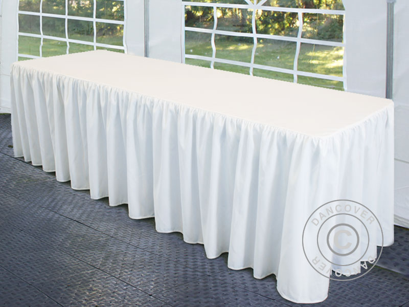 Tablecloth 244x76x74 cm, White