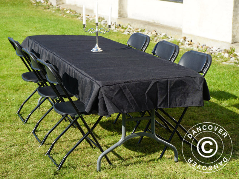Tablecloth 244X76x20 cm, Black