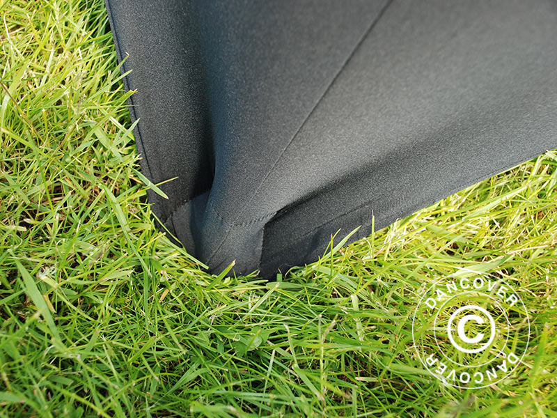 Stretch Tischüberzug 183x75x74cm, Schwarz