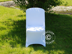 Stretch Stuhlüberzug 48x43x89cm Weiß – Bei Dancover kaufen