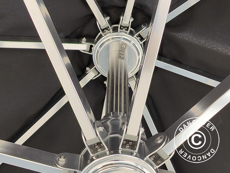 Cantilever parasol Havana, 3.5x3.5 m, Black