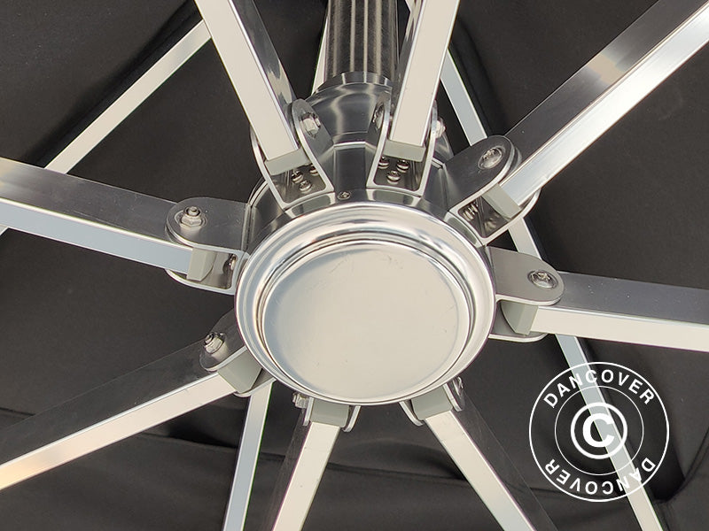 Cantilever parasol Havana, 3.5x3.5 m, Black