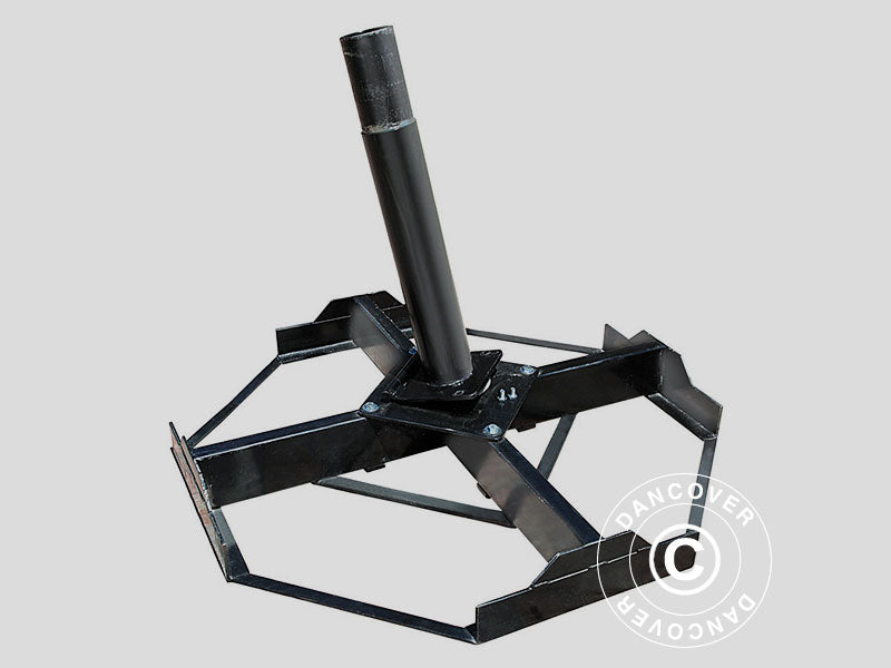 Parasol Capri, 6x6m, Écru