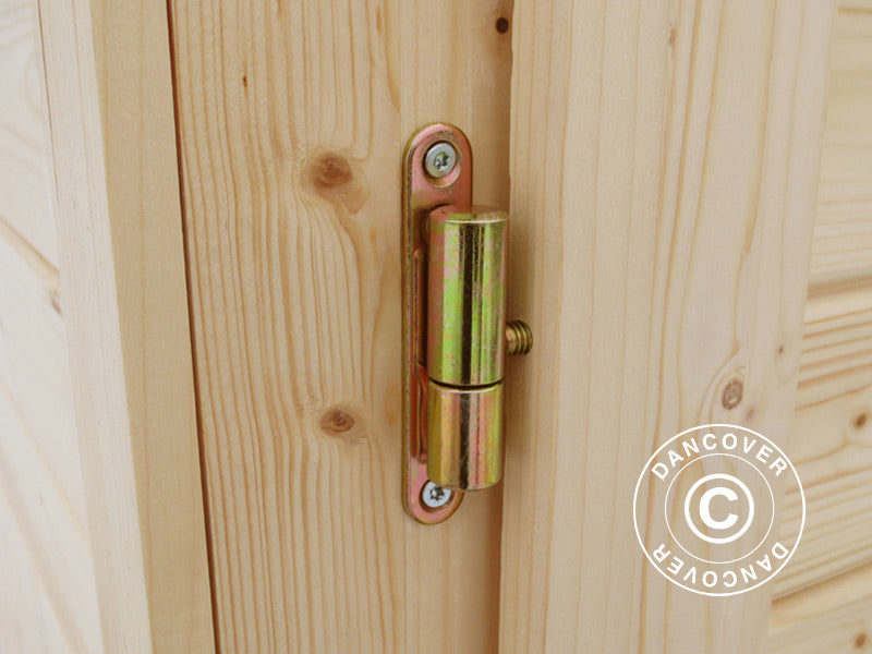 Wooden bike shed, Bertilo Multibox3, 2x0.82x1.63 m, 1.6 m²