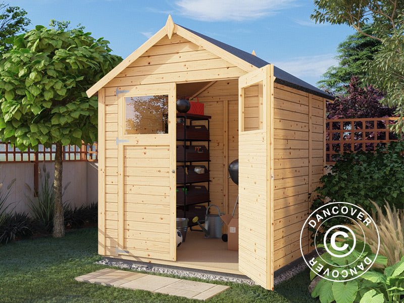 Casetta in legno, Bertilo Sylt 2, 1,8x1,74x2,25m, 3,1m²