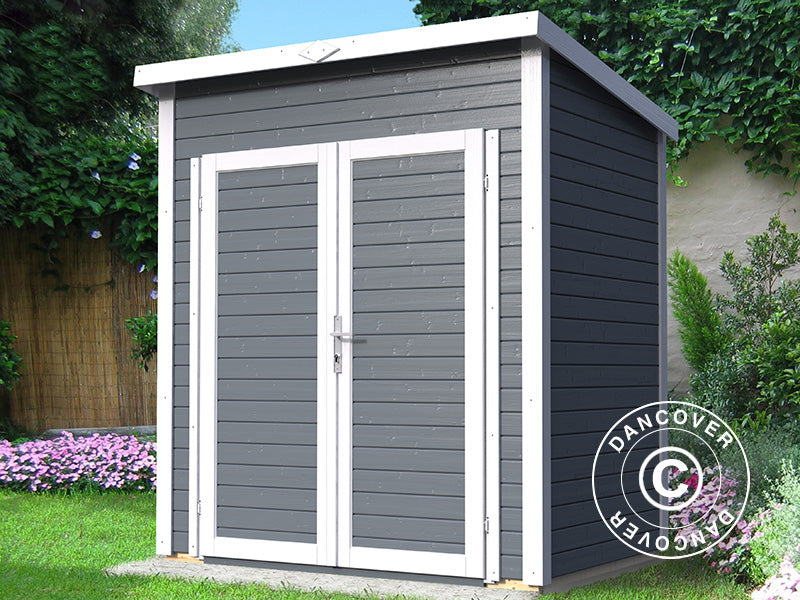 Wooden Shed, Bertilo Timmo 1, 1.81x1.21x2.11 m, 2.19 m², Anthracite