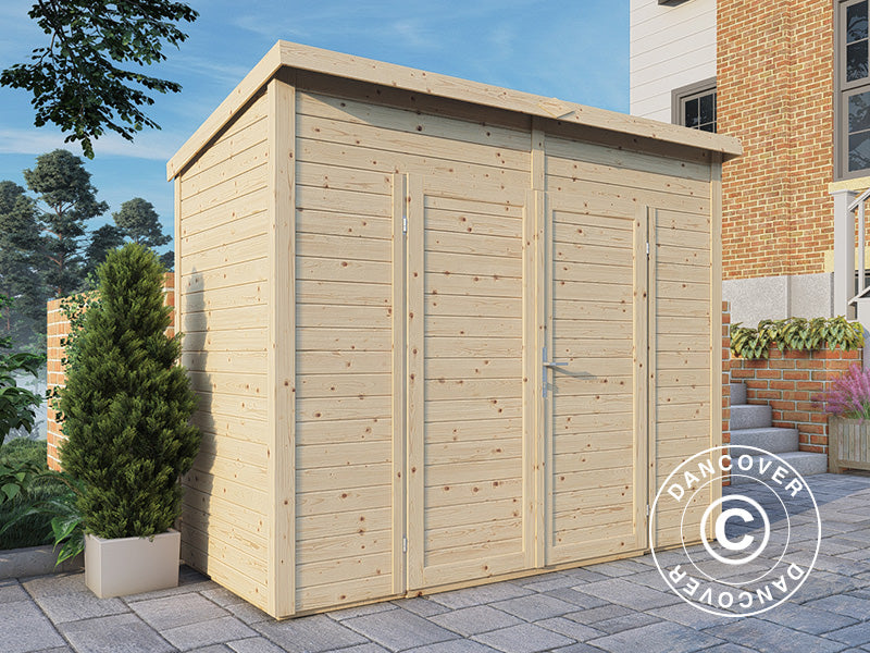 Casetta da giardino in legno, Bertilo Timmo 2, 2,44x1,21x2,11m, 2,95m²