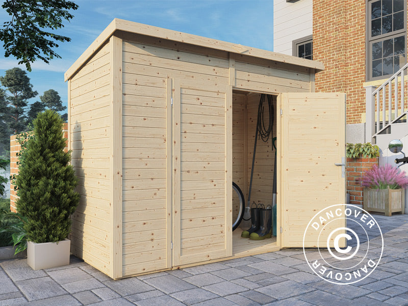 Wooden Shed, Bertilo Timmo 2, 2.44x1.21x2.11 m, 2.95 m²