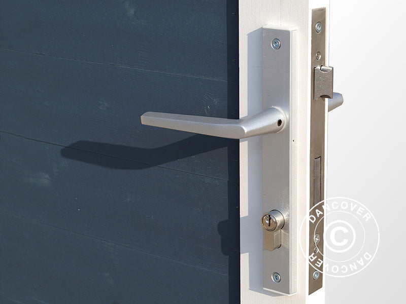 Houten tuinhuisje, Bertilo Concept, 2,34x2,97x2,27m, 7m², Antraciet