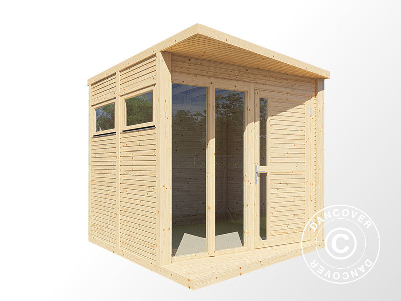 Cabane en bois, Bertilo Concept, 2,34x2,97x2, Naturel