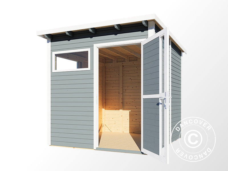 Wooden shed, Bertilo Pentus 2, 2.26x2.34x2.33 m, 5.1 m², Grey